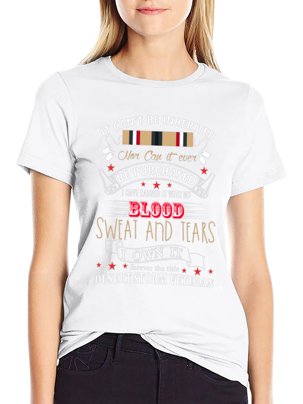 Desert Storm Veteran T-Shirt - Earned Not Given