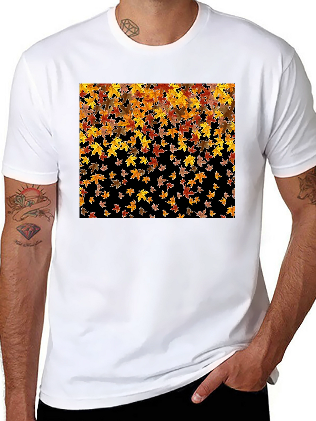 Autumn Leaves T-Shirt - Fall Season Tee