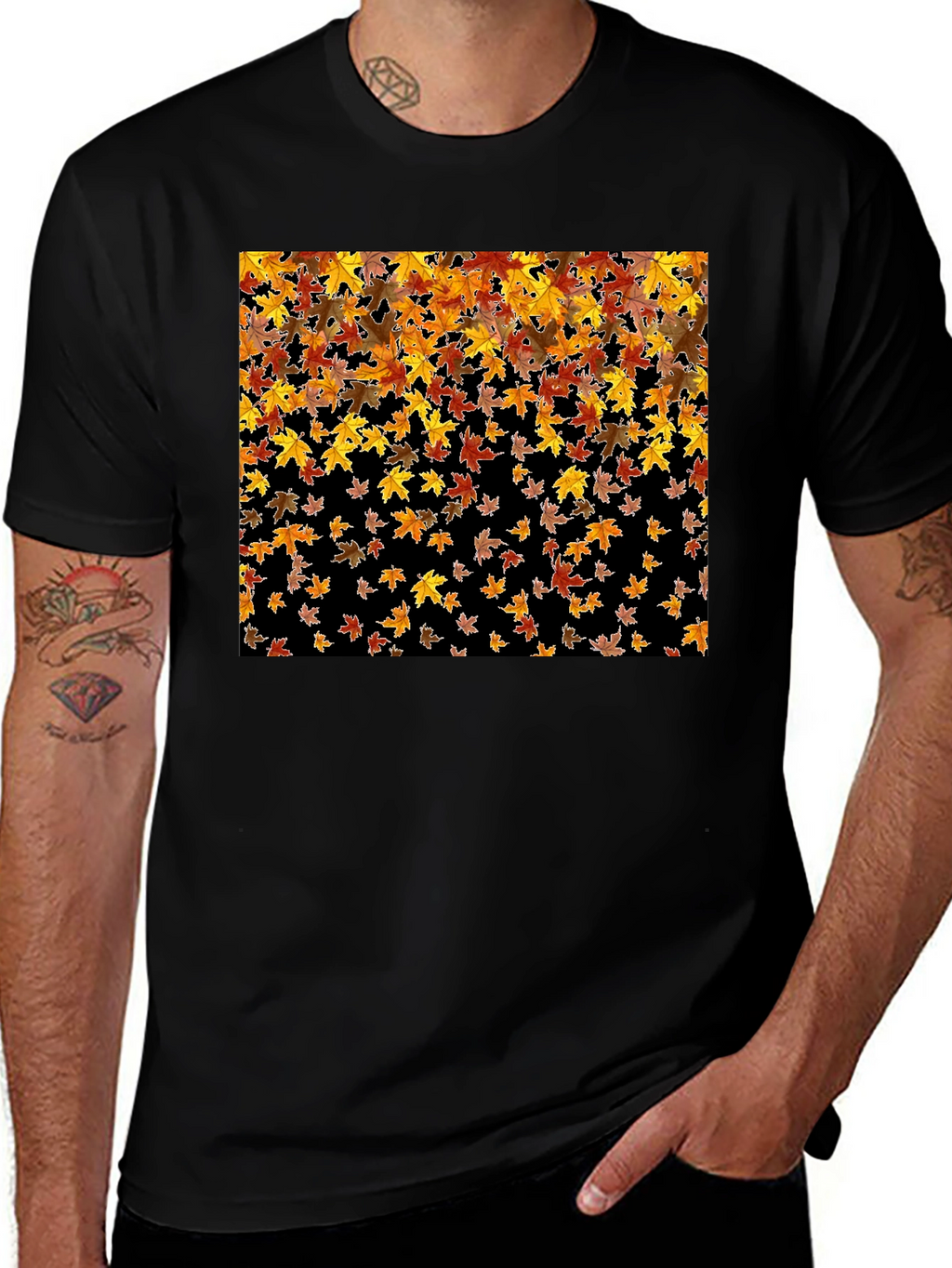 Autumn Leaves T-Shirt - Fall Season Tee