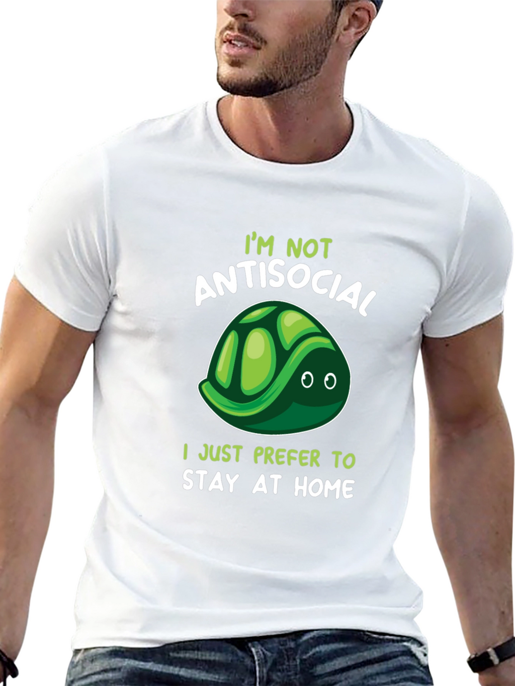 Im Not Antisocial Turtle T-Shirt