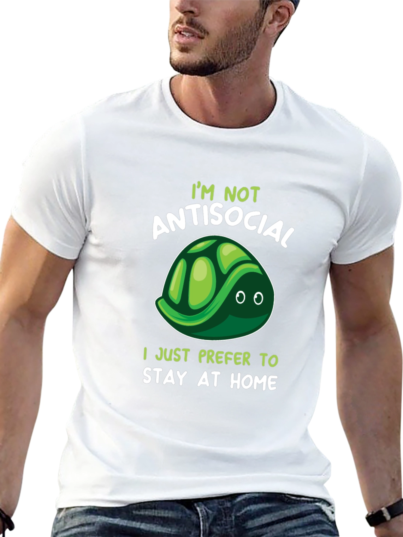 Im Not Antisocial Turtle T-Shirt