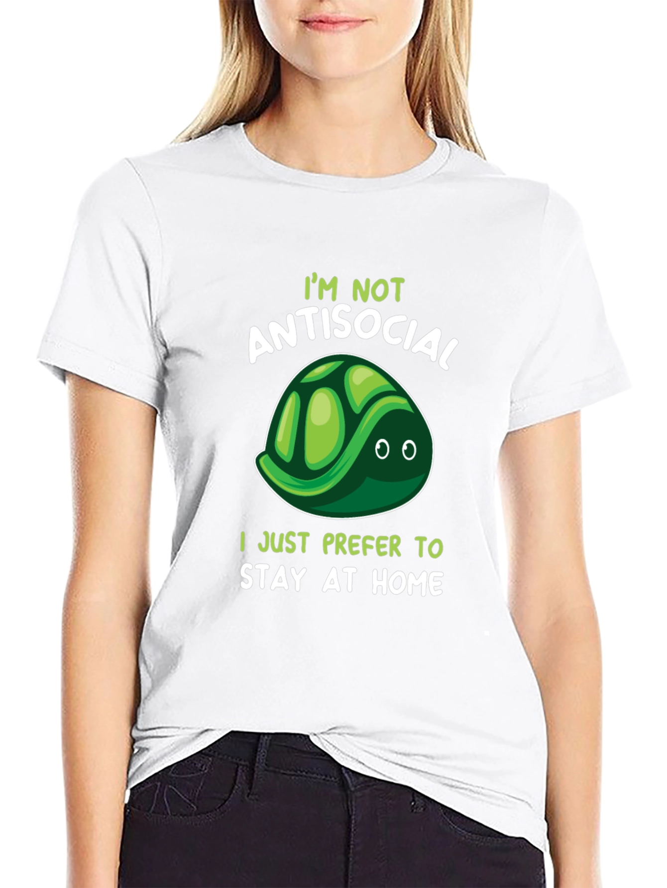 Im Not Antisocial Turtle T-Shirt