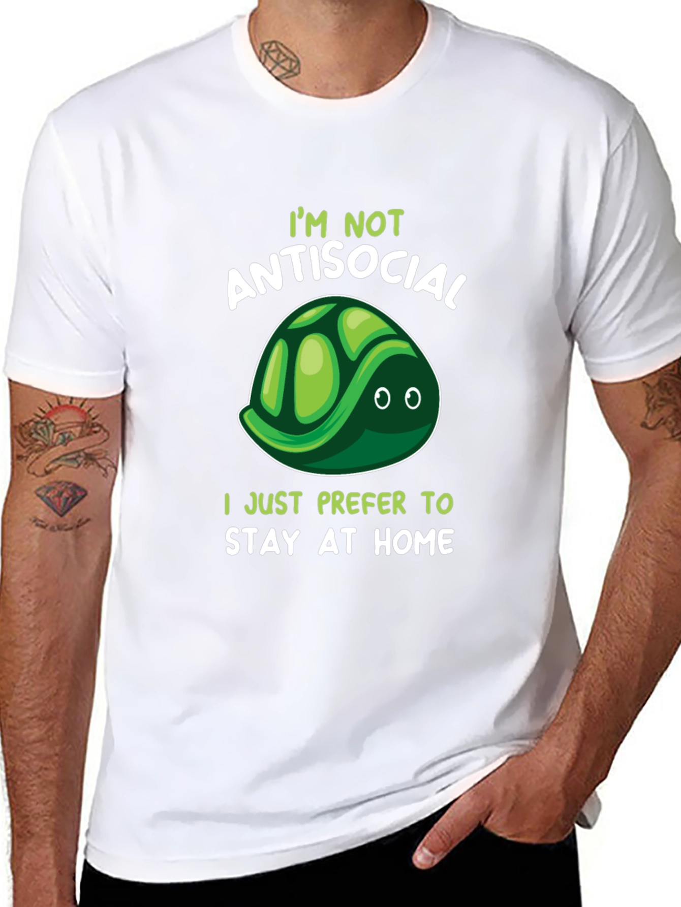 Im Not Antisocial Turtle T-Shirt