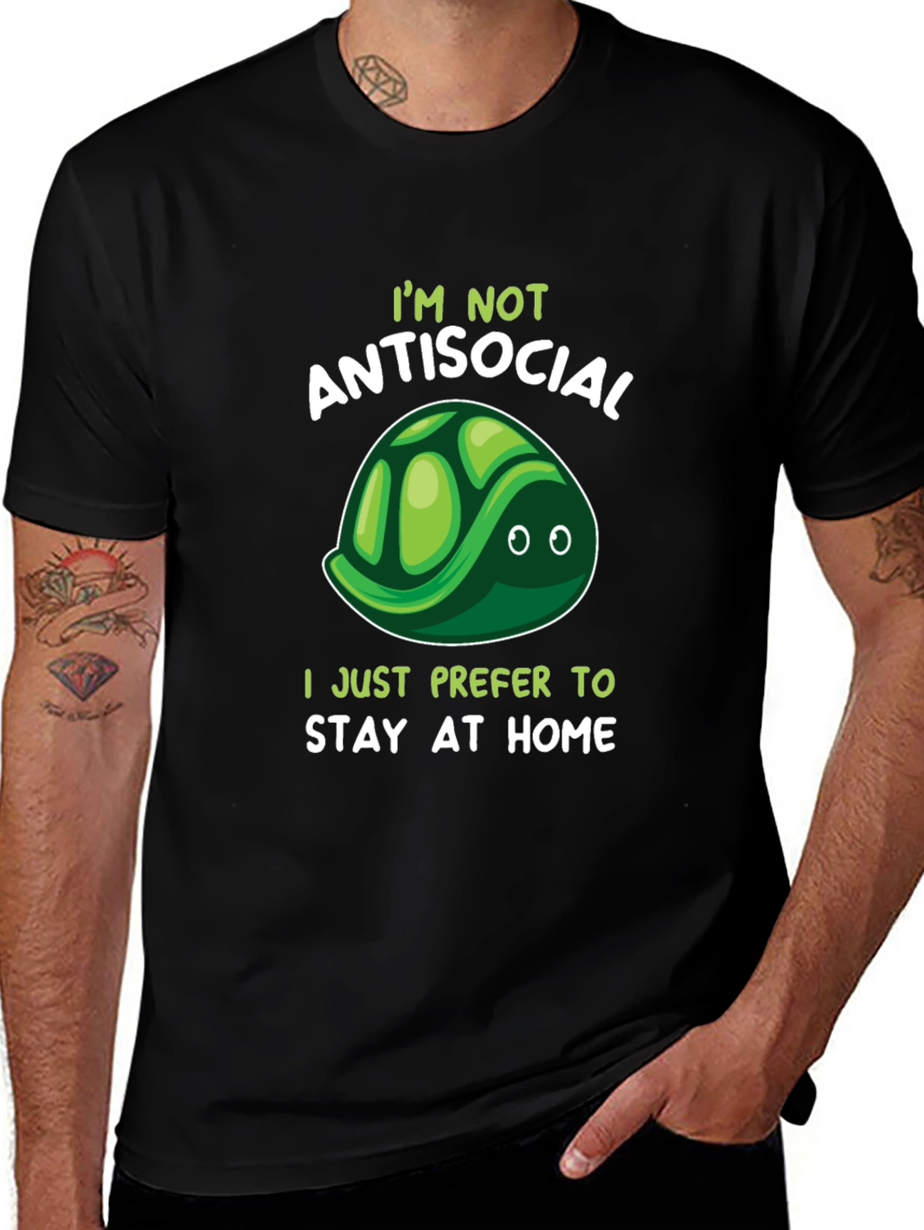 Im Not Antisocial Turtle T-Shirt
