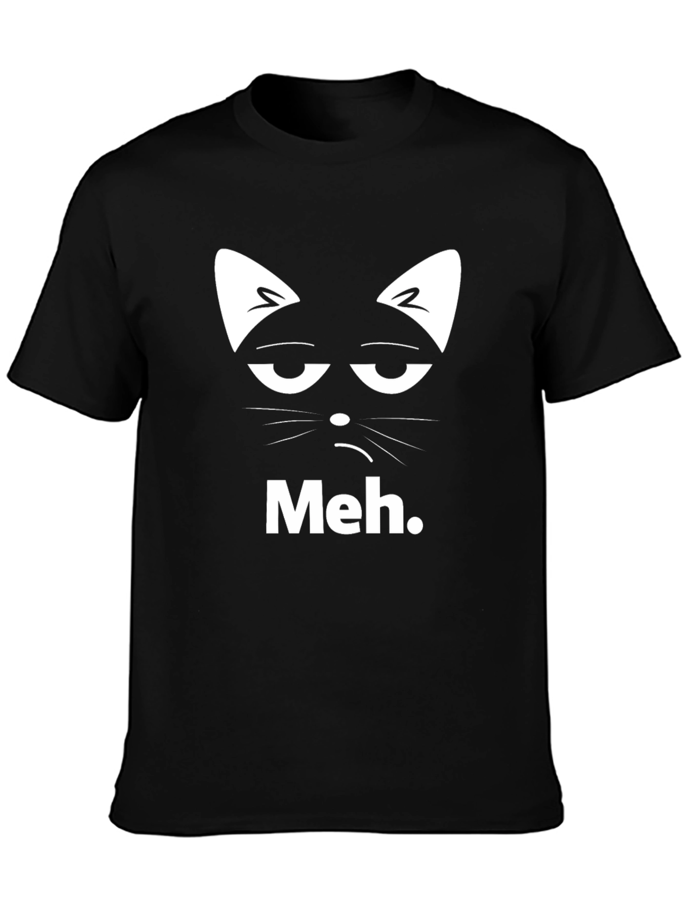 Meh Cat T-Shirt - Grumpy Cat Tee