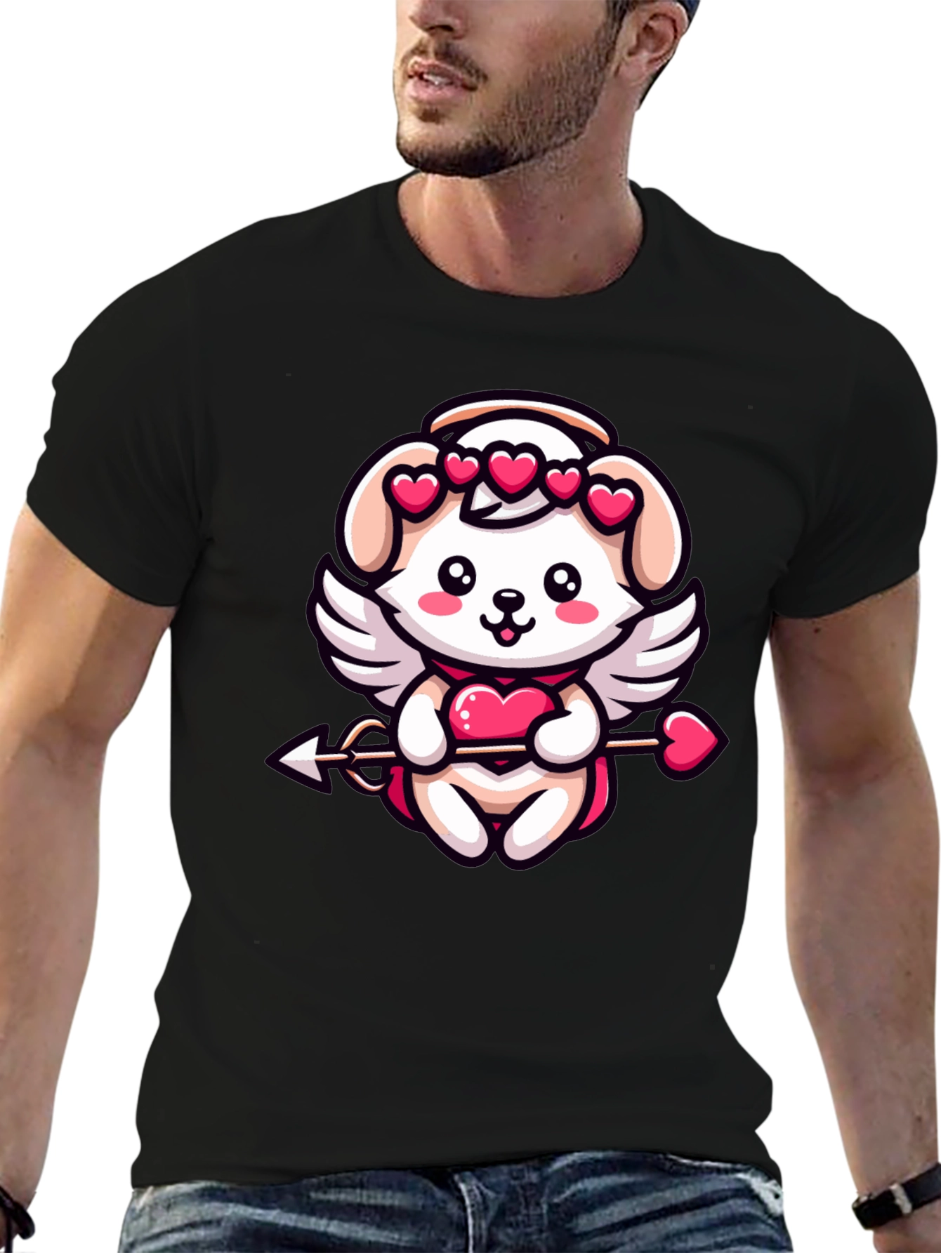 Cute Cupid Puppy T-Shirt