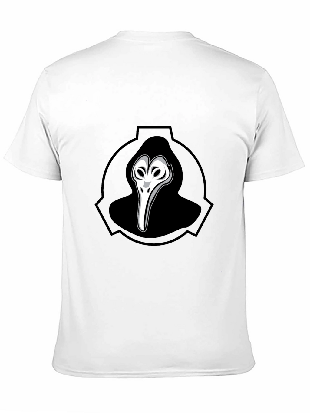 SCP-049 Plague Doctor Graphic T-Shirt - Black