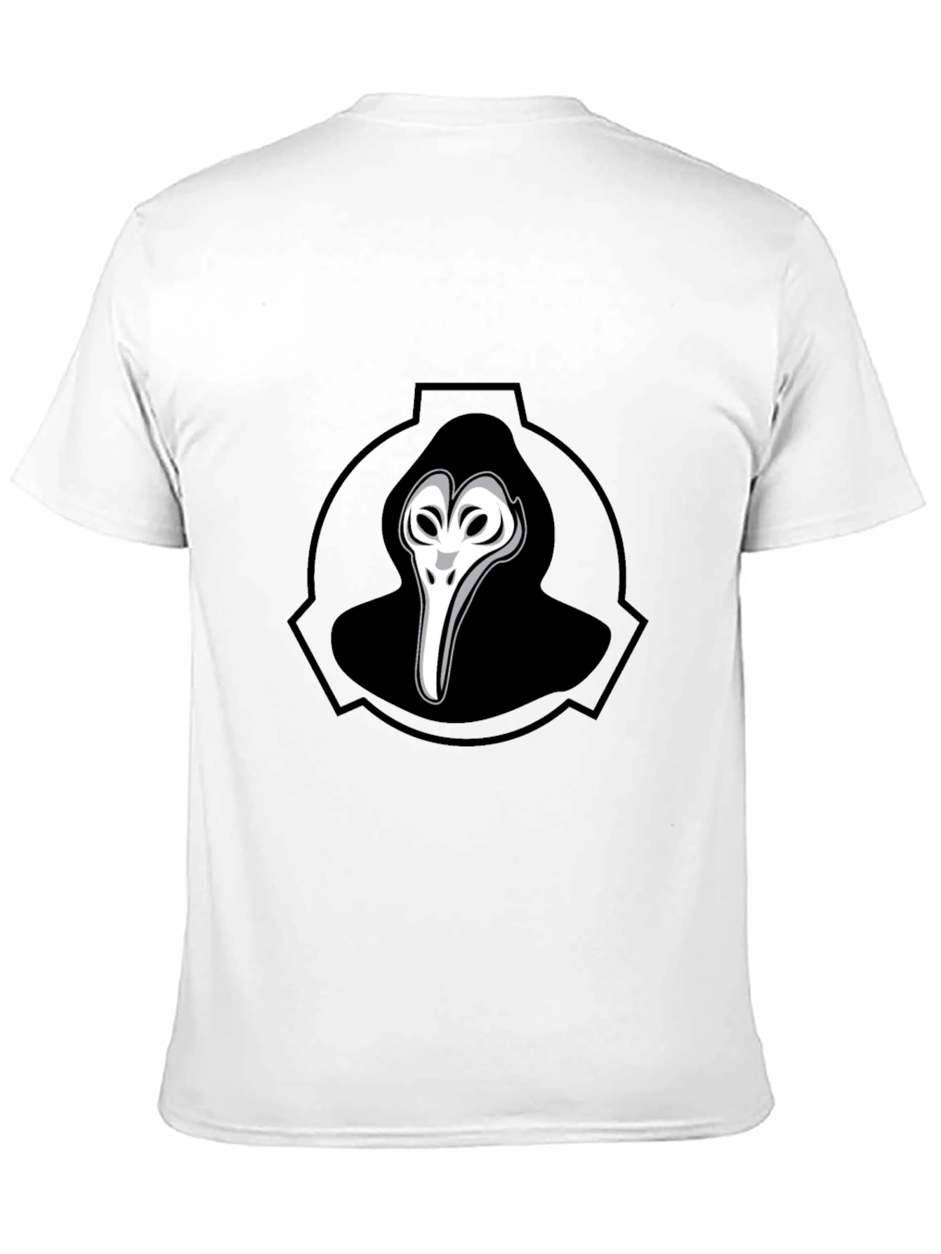 SCP-049 Plague Doctor Graphic T-Shirt - Black