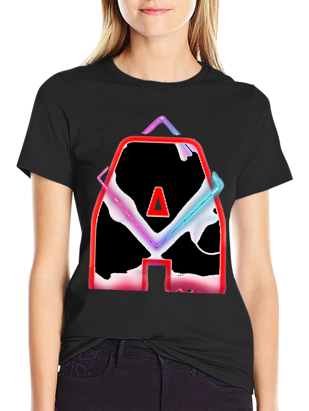 Abstract Graphic T-Shirt