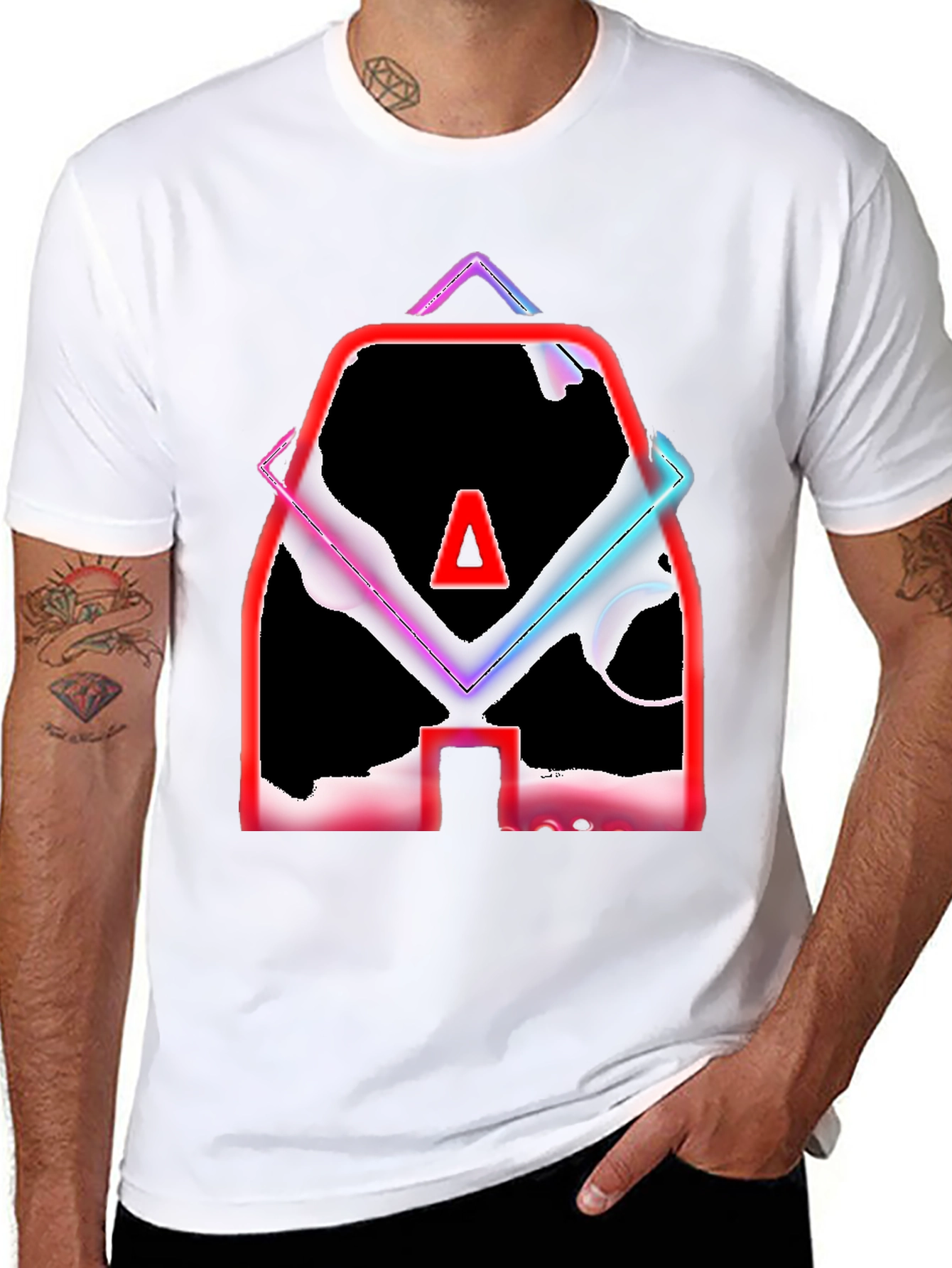 Abstract Graphic T-Shirt