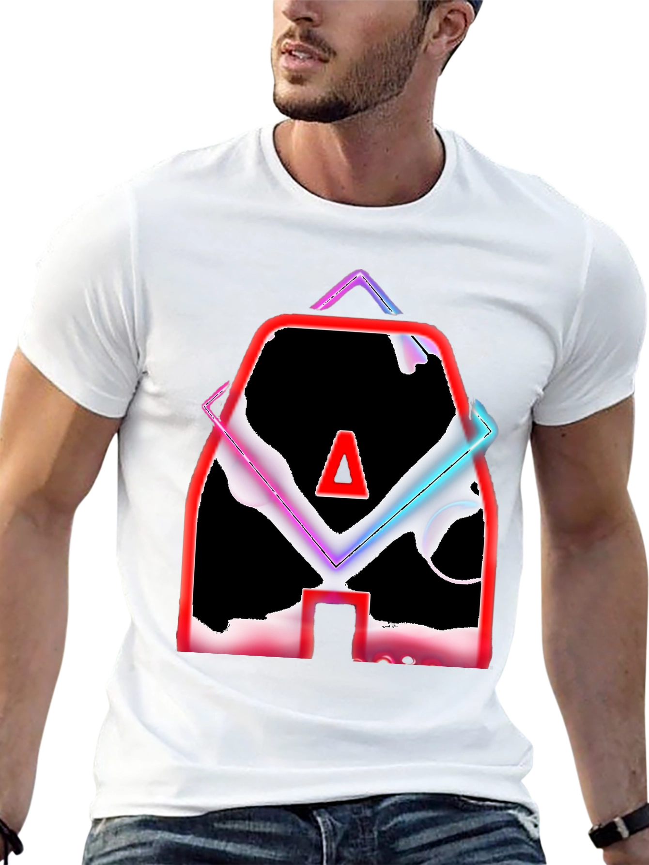 Abstract Graphic T-Shirt