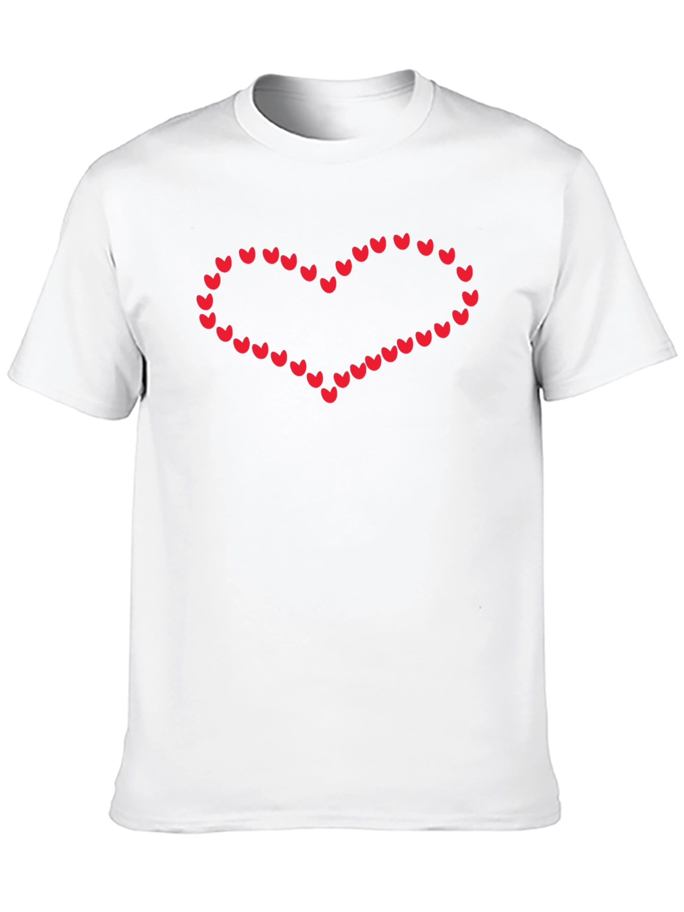 Heart of Hearts Black T-Shirt - Express Your Love!