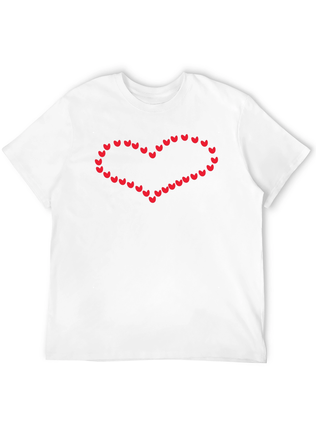 Heart of Hearts Black T-Shirt - Express Your Love!