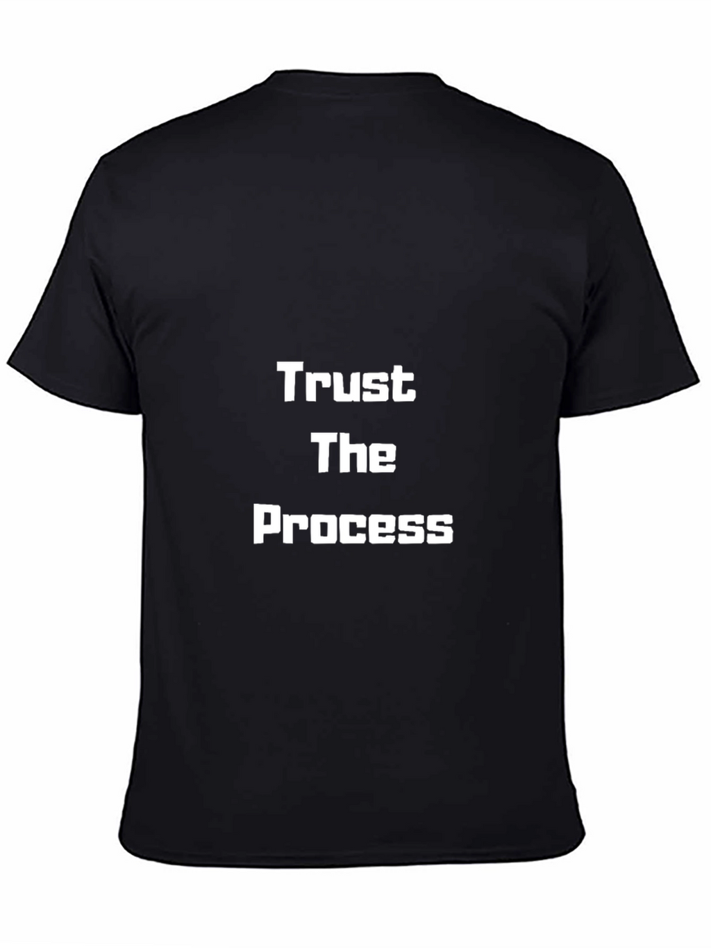 Trust The Process Black T-Shirt