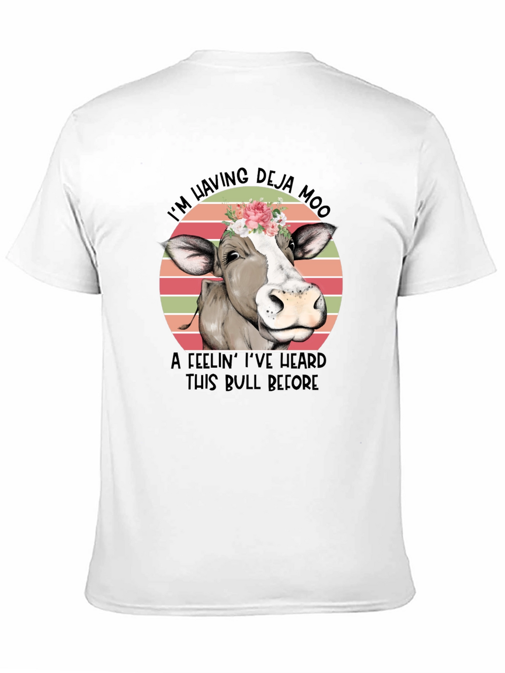 Deja Moo Cow Graphic Tee
