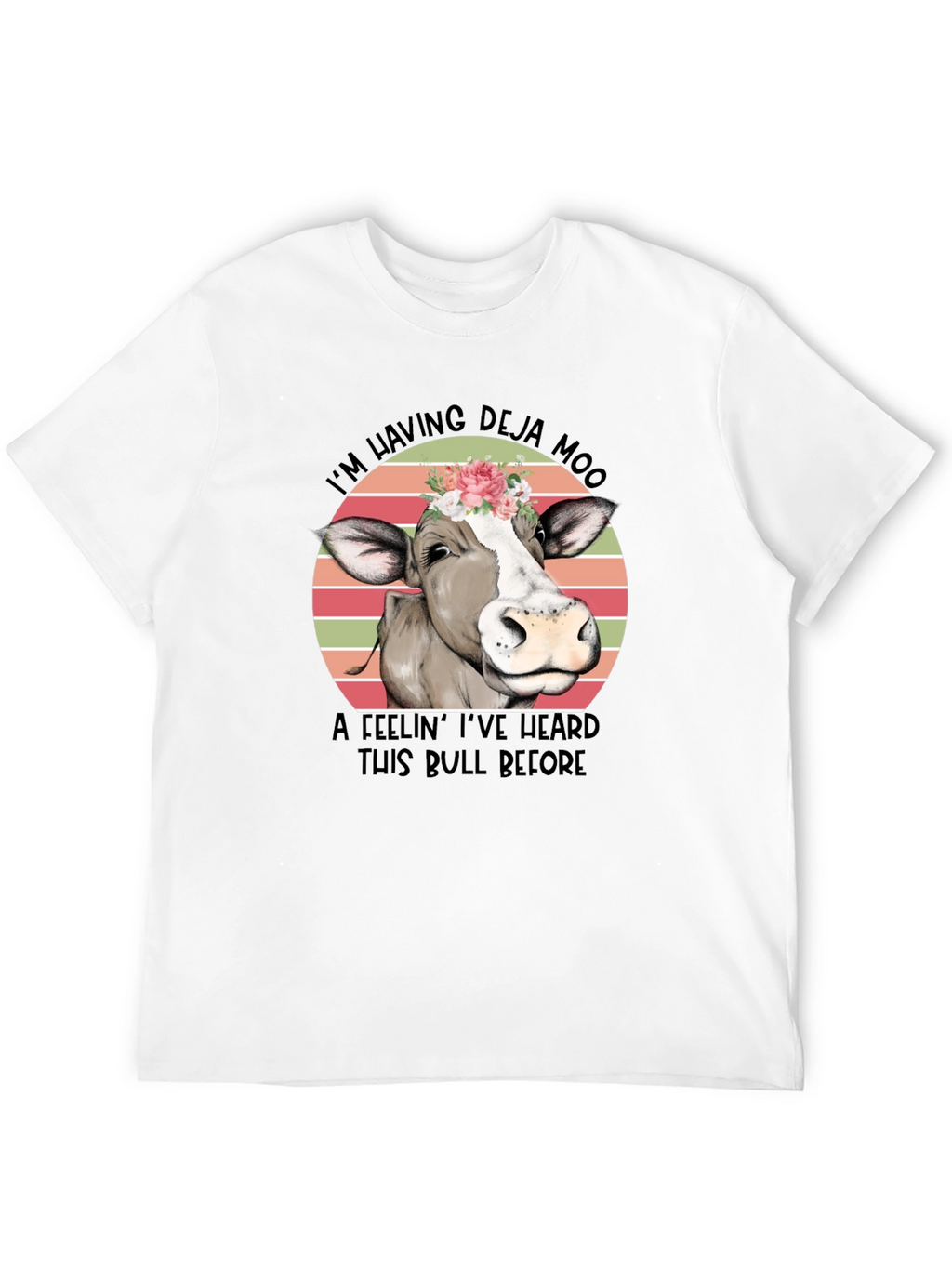 Deja Moo Cow Graphic Tee
