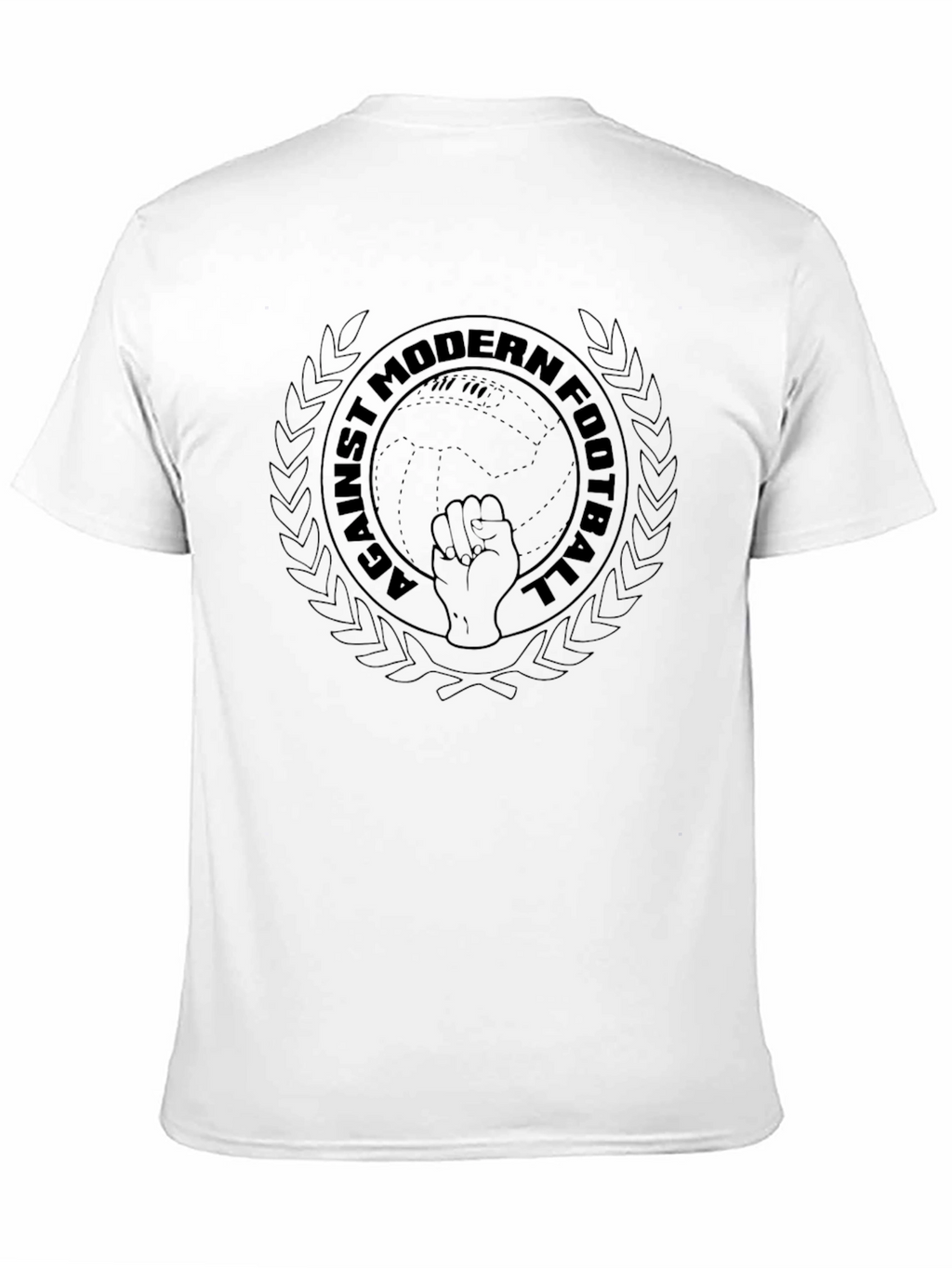 Against Modern Football T-Shirt - Black