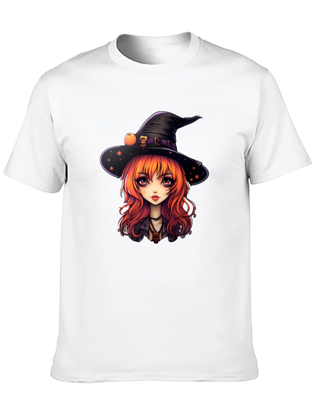 Whimsical Witch Girl T-Shirt