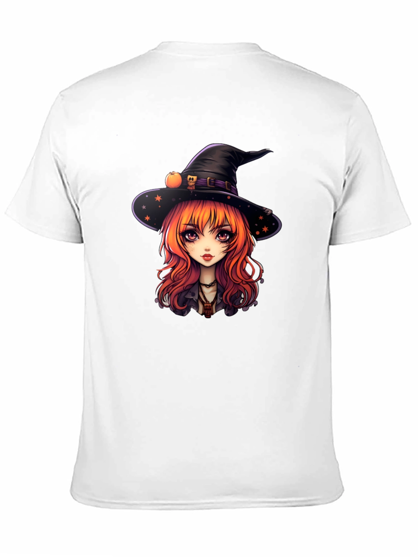 Whimsical Witch Girl T-Shirt