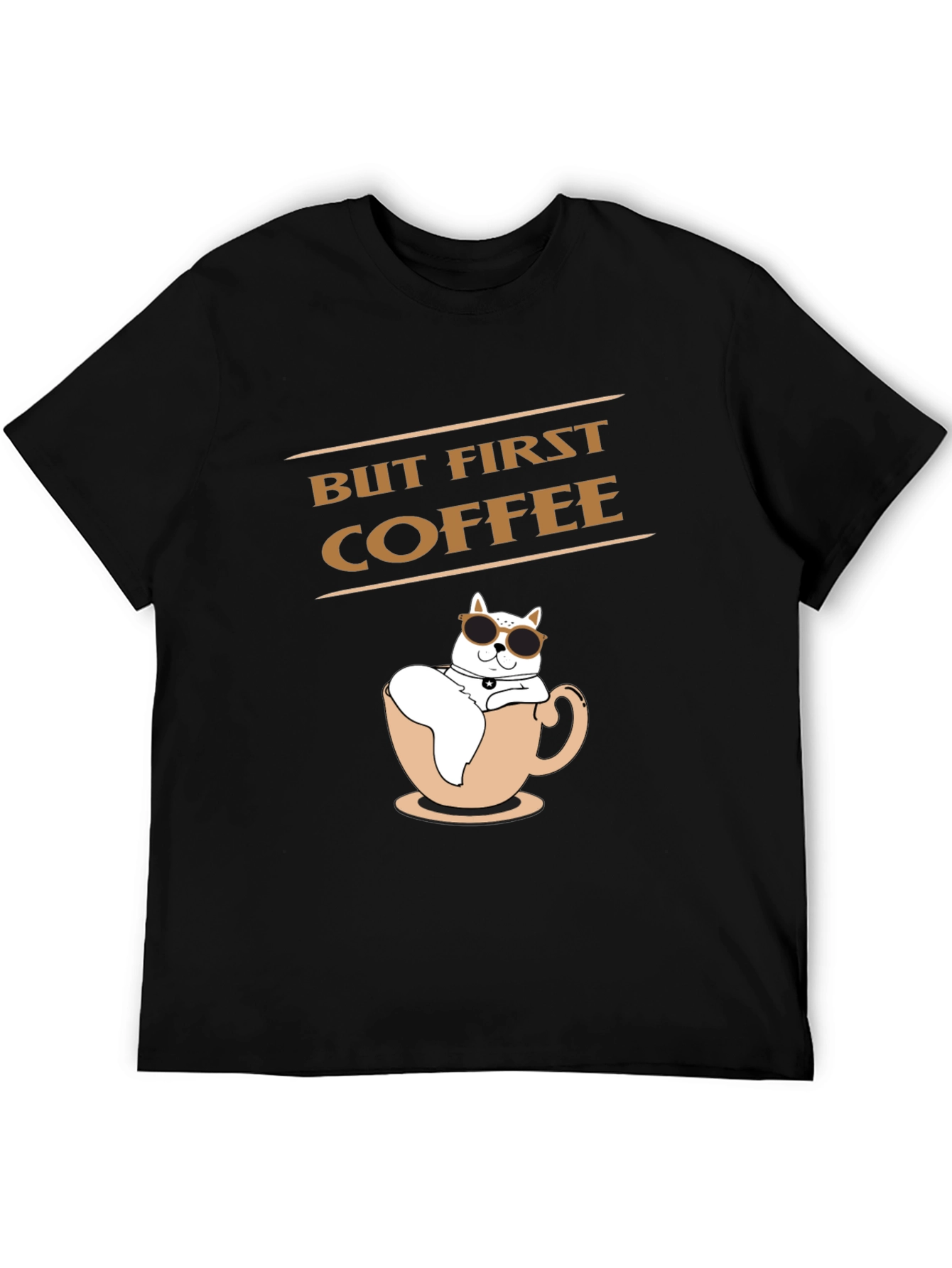 But First Coffee T-Shirt | Cat Lover Tee