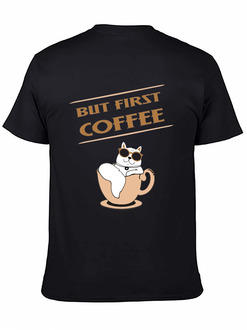 But First Coffee T-Shirt | Cat Lover Tee
