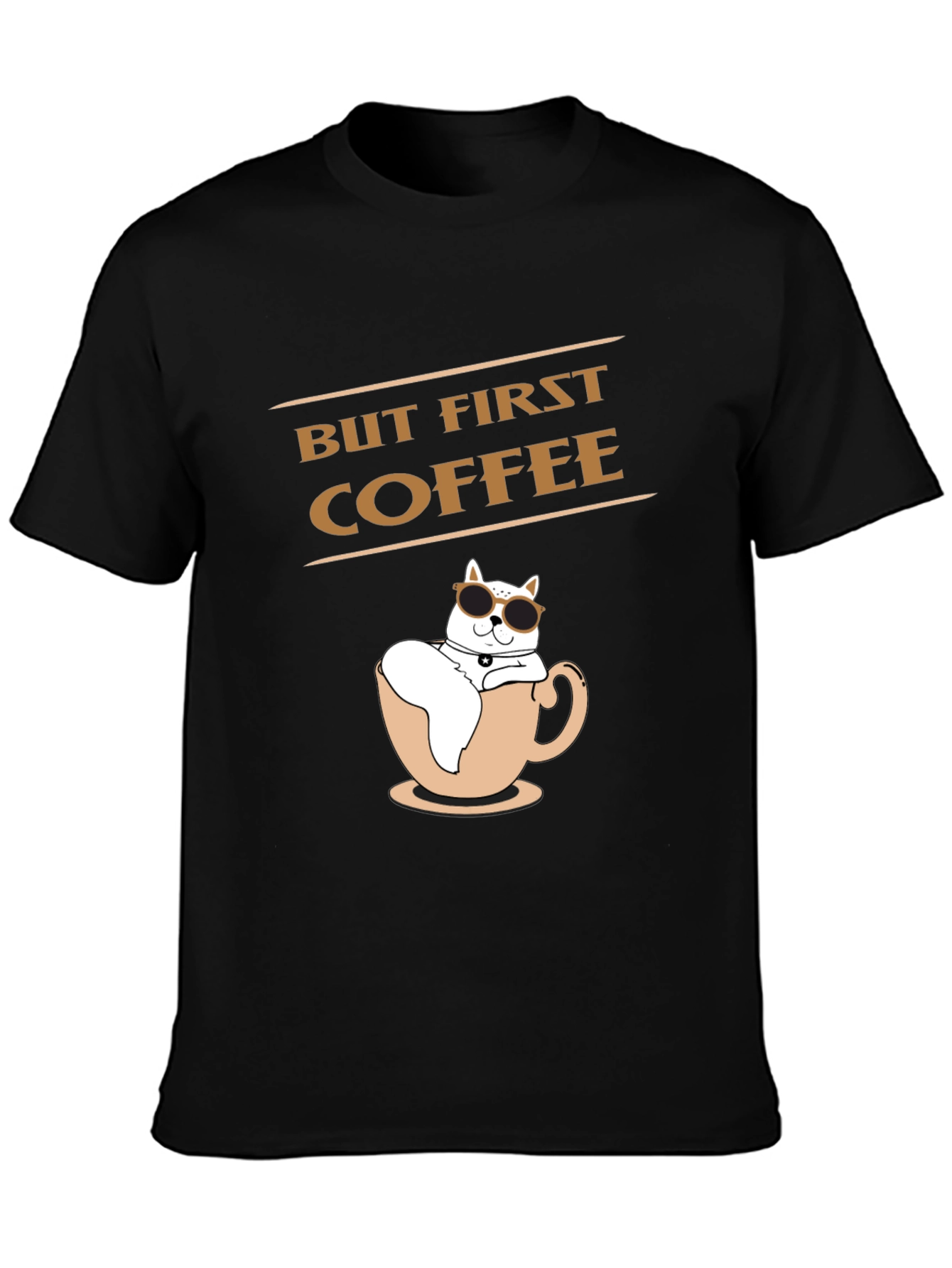 But First Coffee T-Shirt | Cat Lover Tee