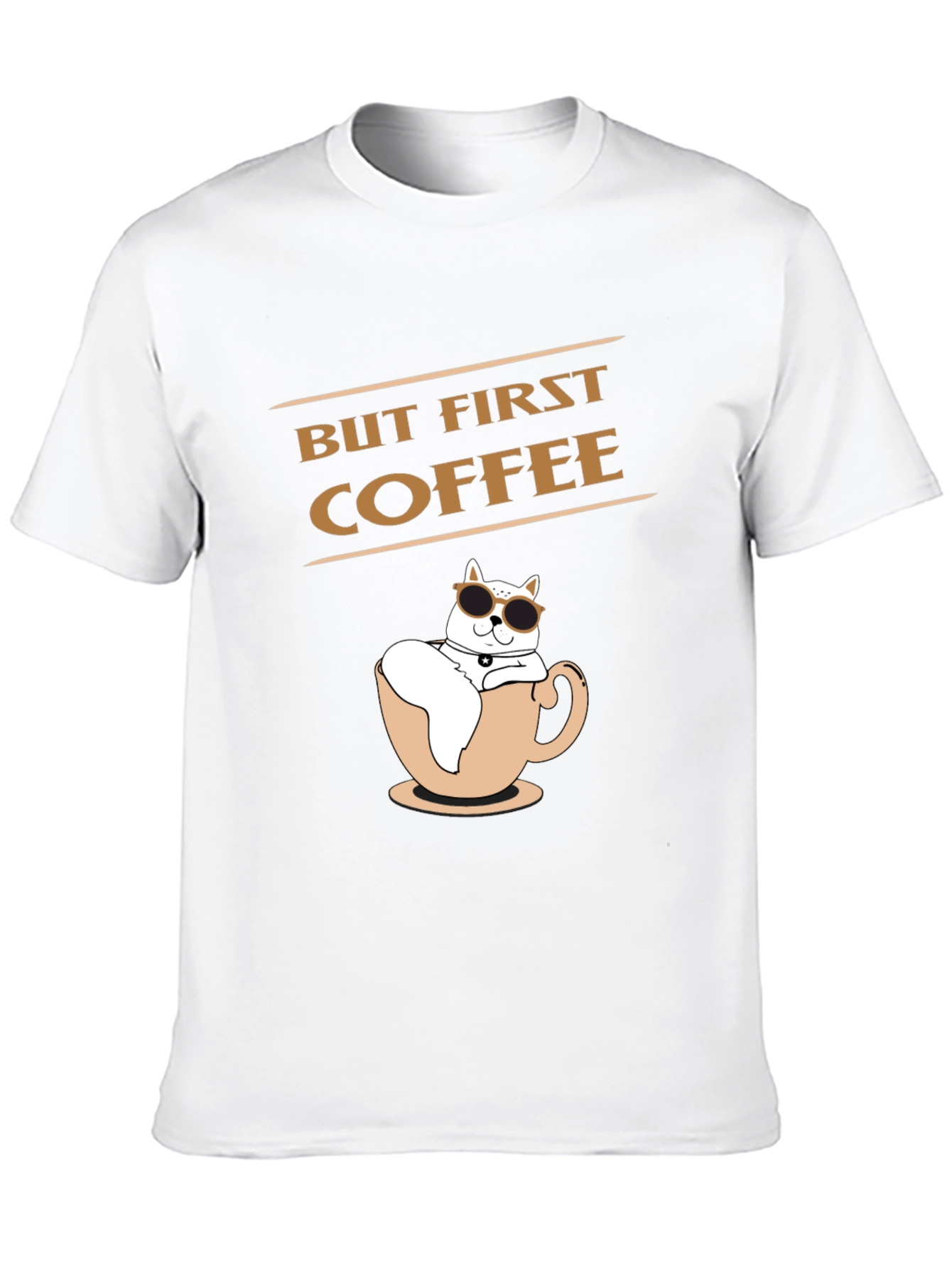 But First Coffee T-Shirt | Cat Lover Tee