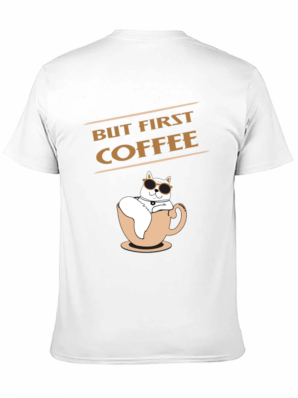 But First Coffee T-Shirt | Cat Lover Tee