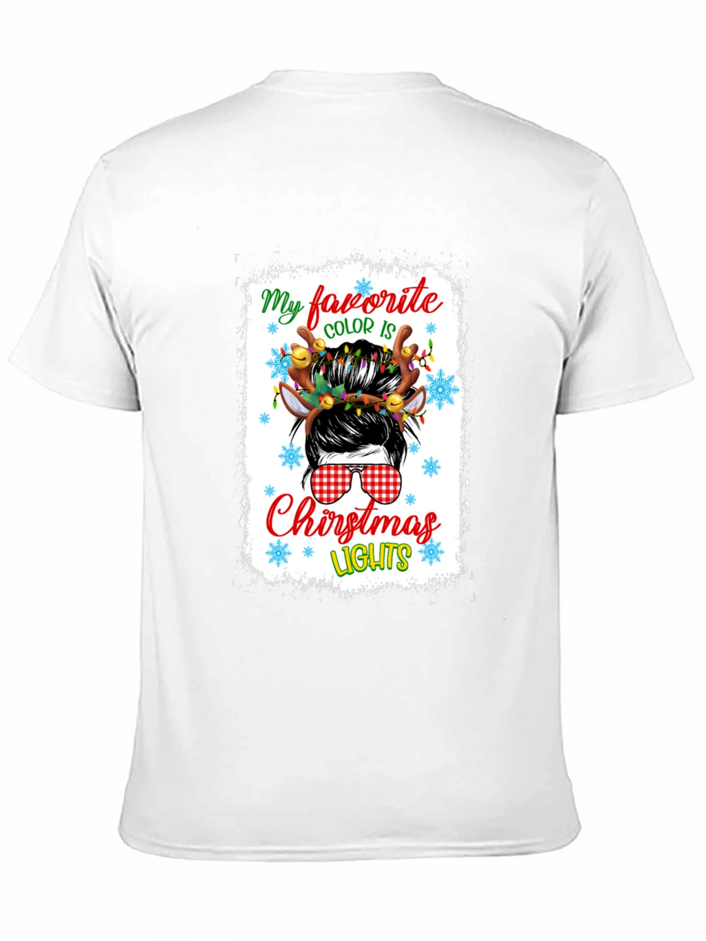 Festive Christmas Lights T-Shirt