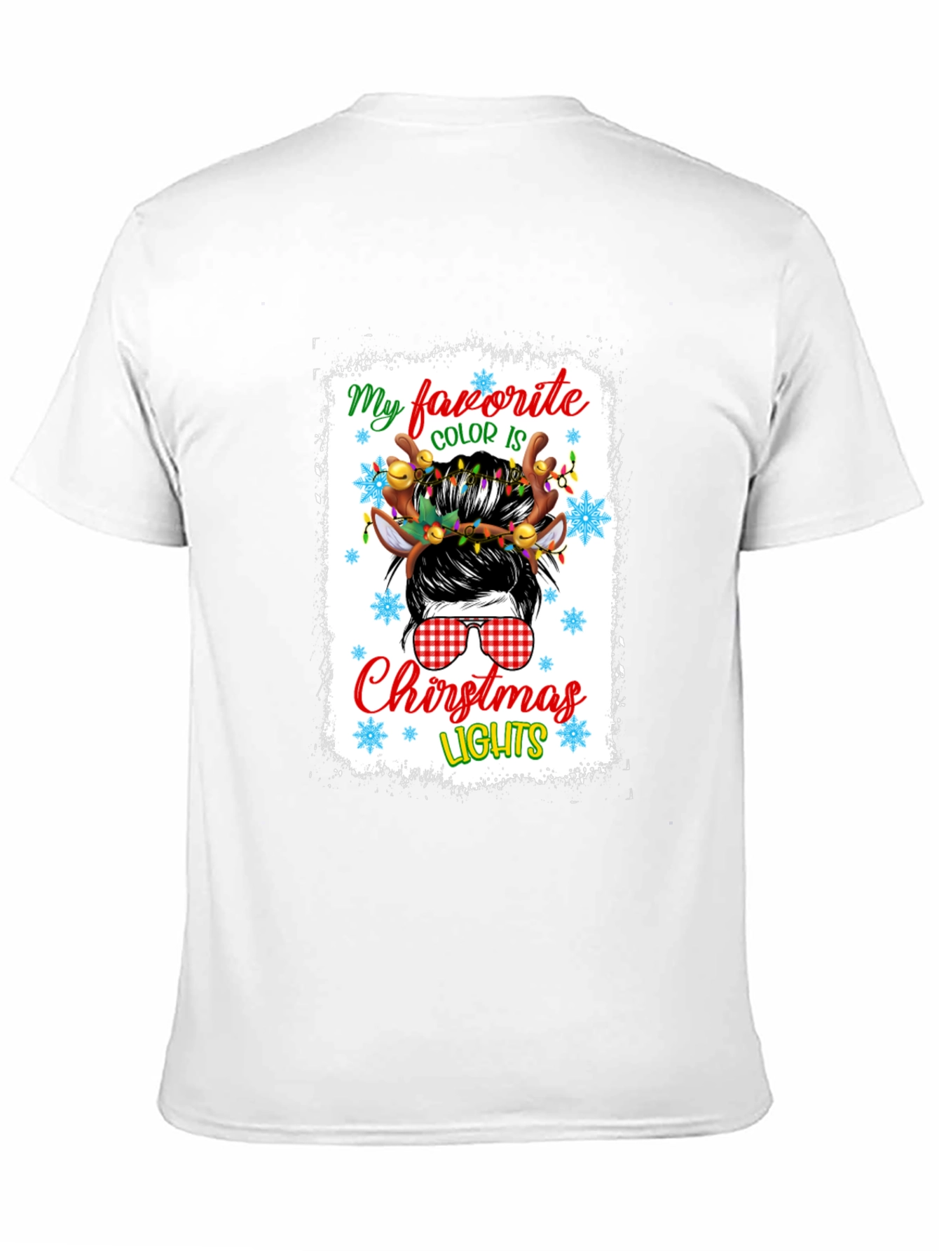 Festive Christmas Lights T-Shirt