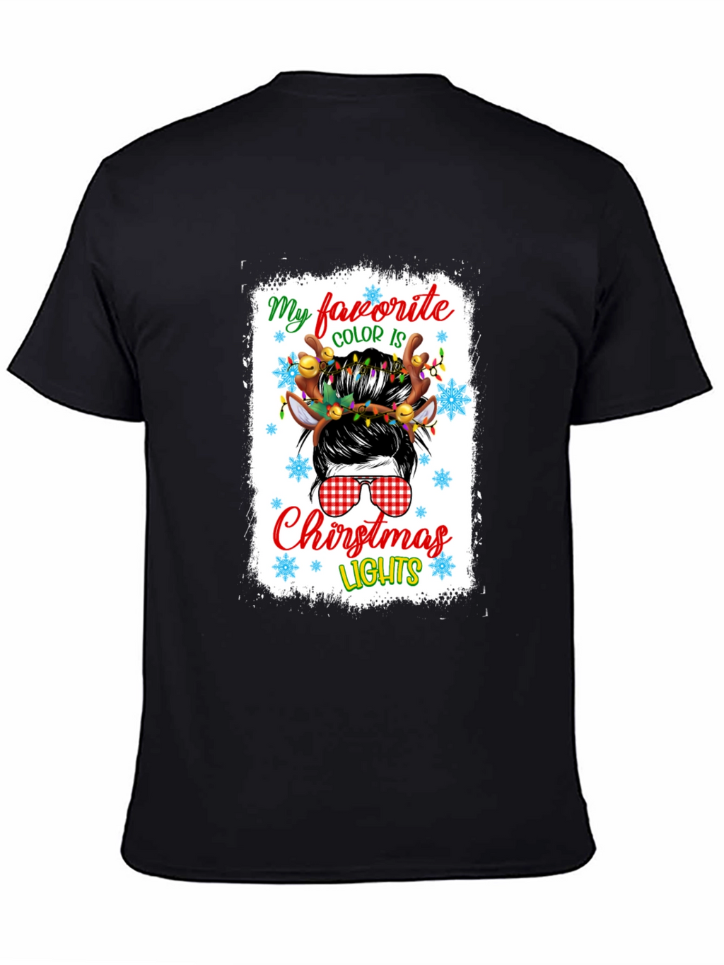 Festive Christmas Lights T-Shirt