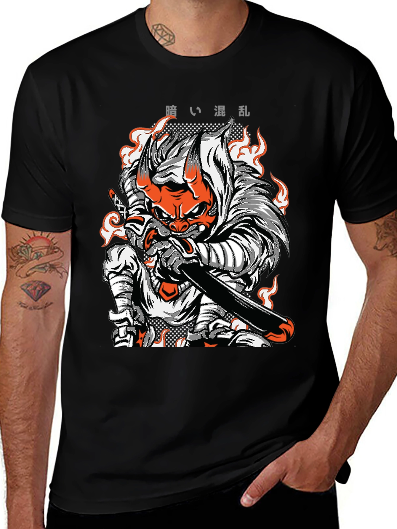 Japanese Demon Samurai T-Shirt