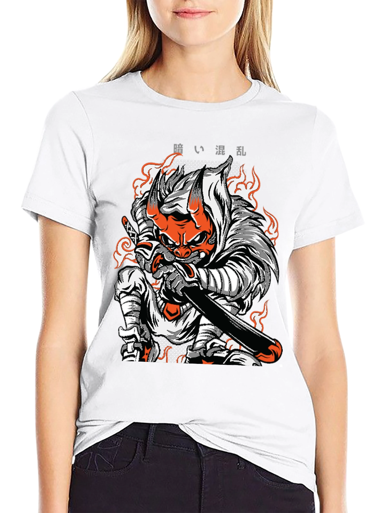 Japanese Demon Samurai T-Shirt