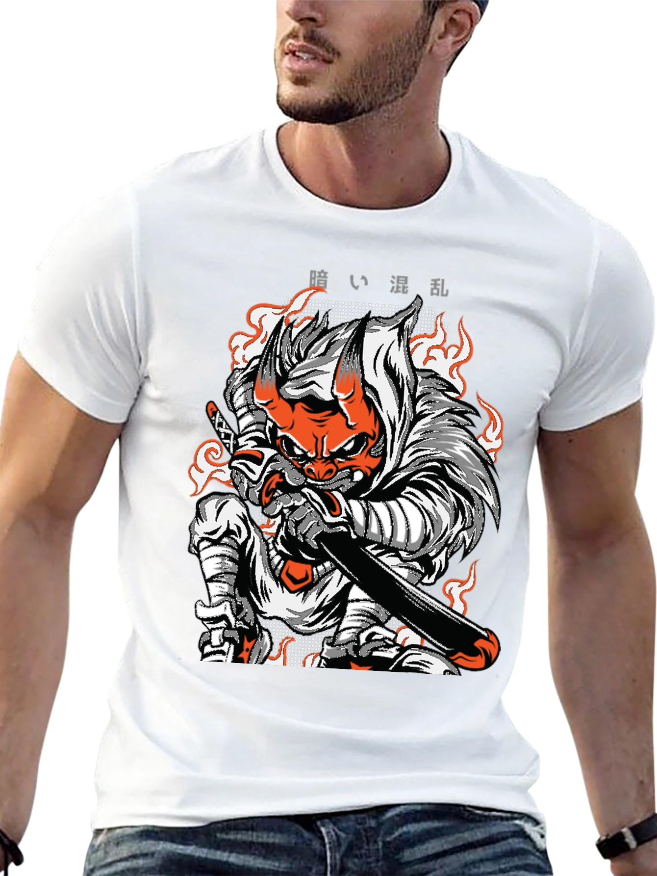 Japanese Demon Samurai T-Shirt