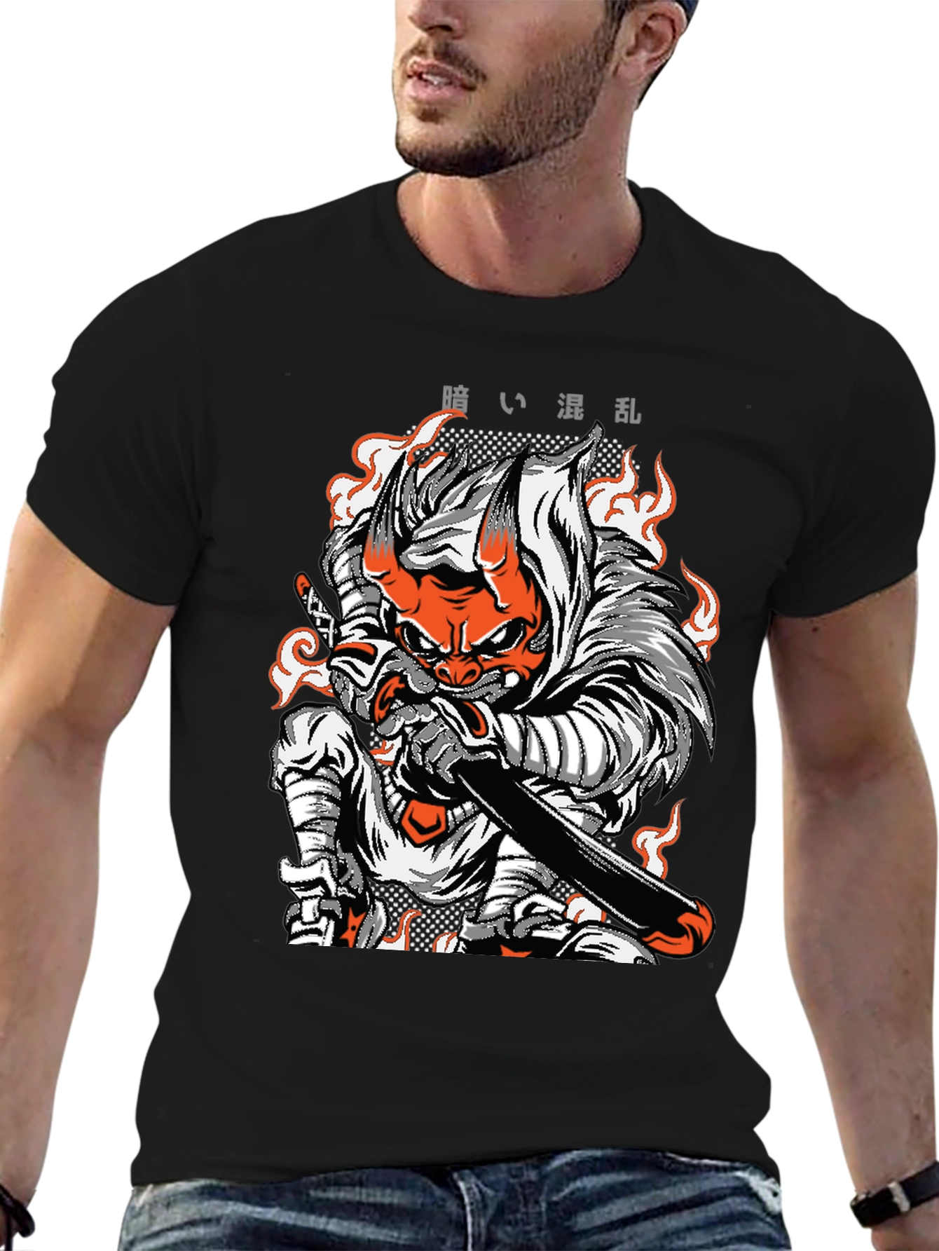 Japanese Demon Samurai T-Shirt