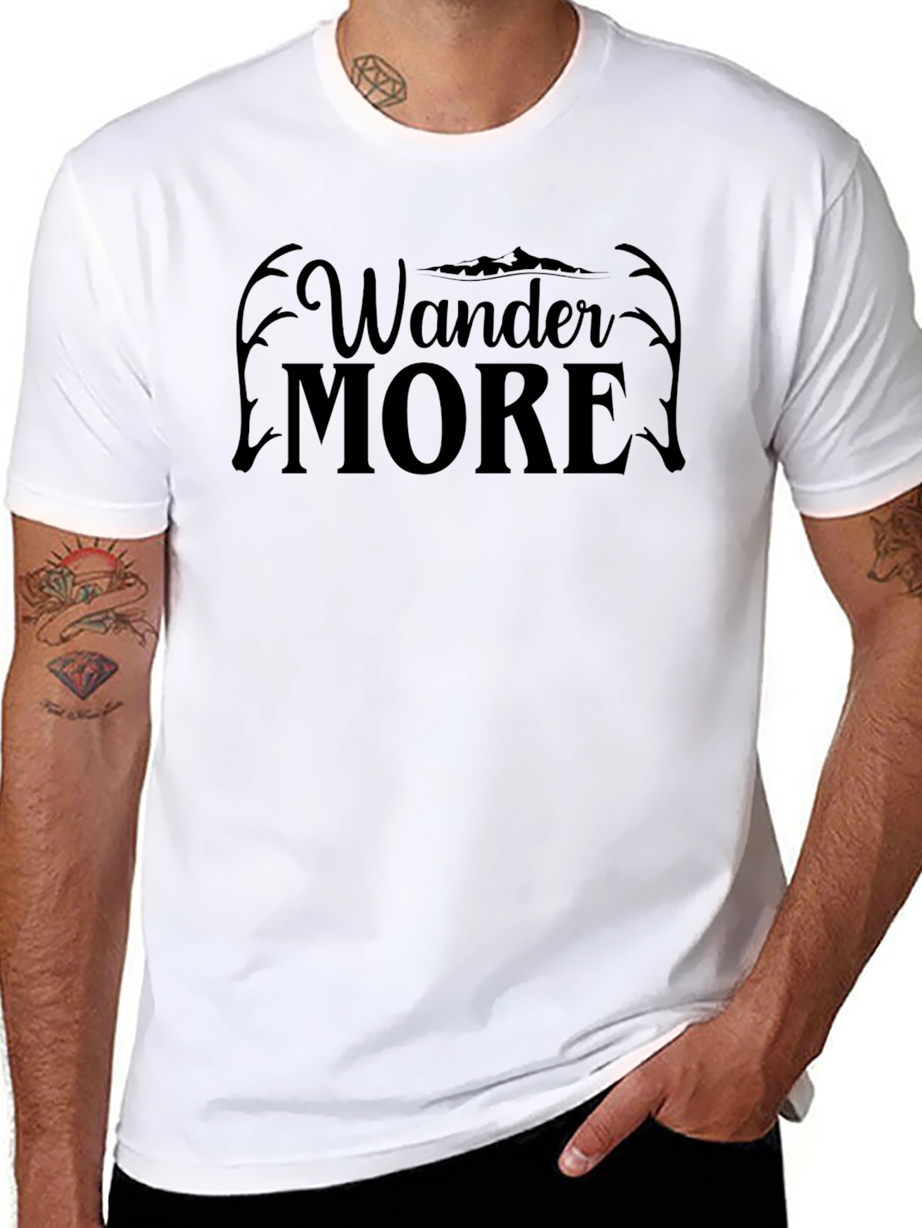 Wander More Graphic T-Shirt