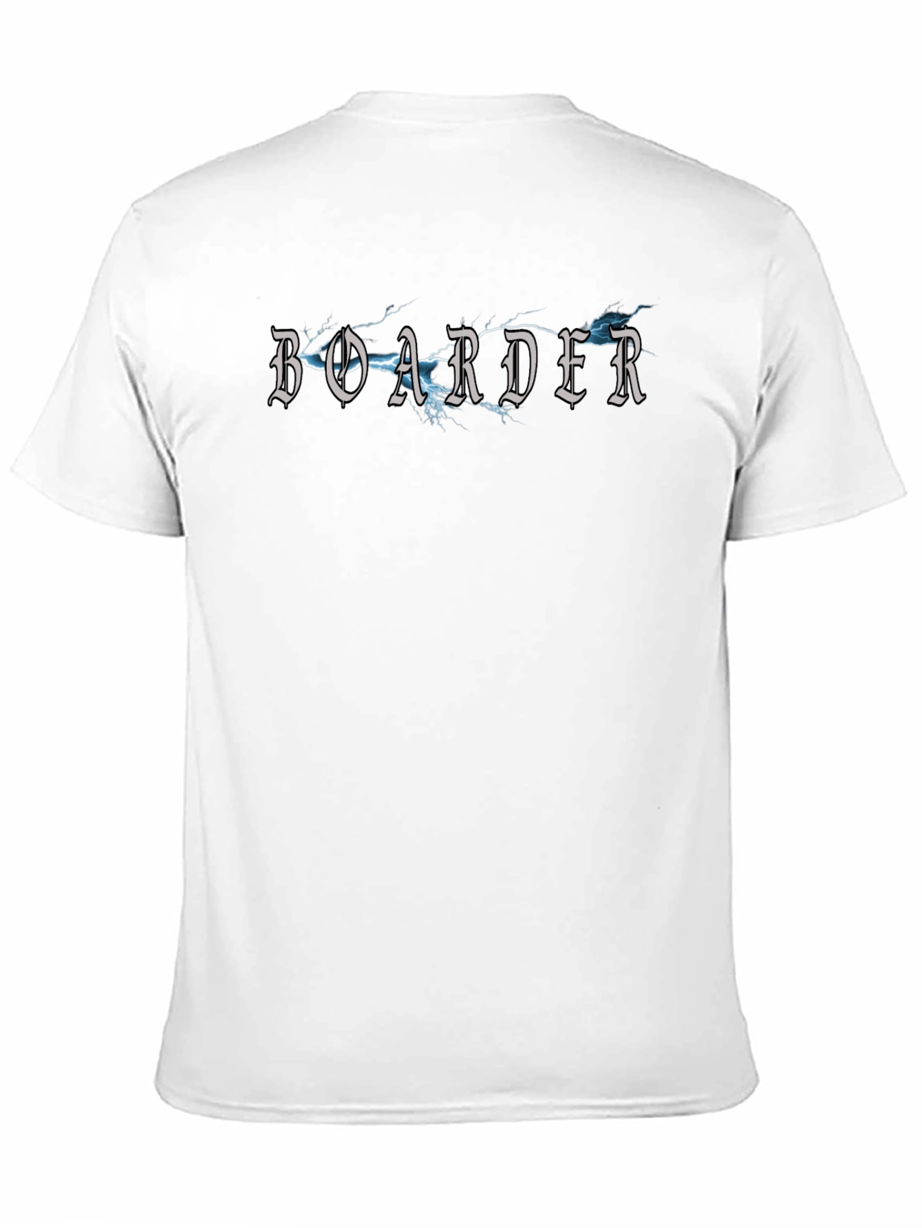 Boarder Lightning Strike T-Shirt - Black