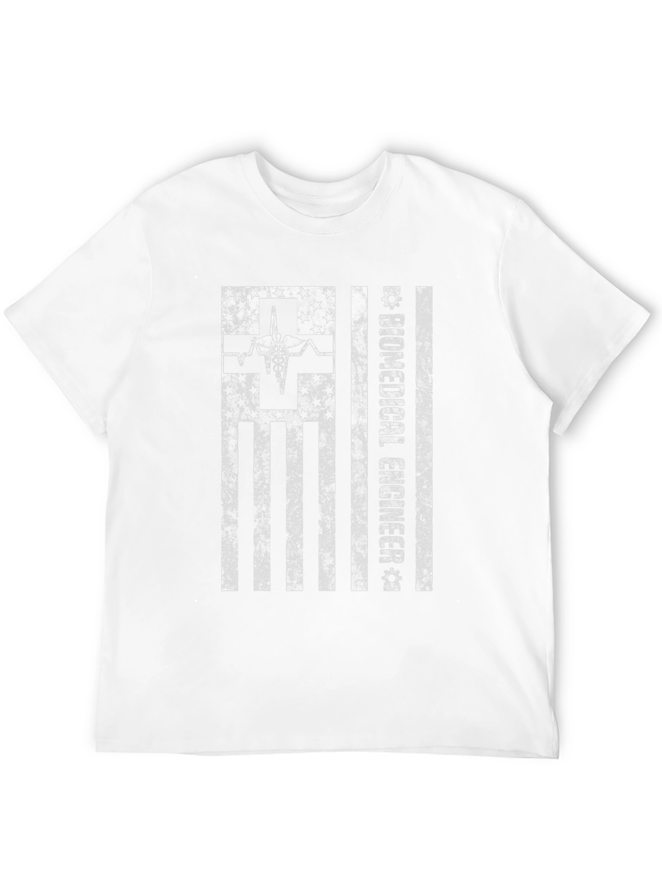 Biomedical Engineer American Flag T-Shirt