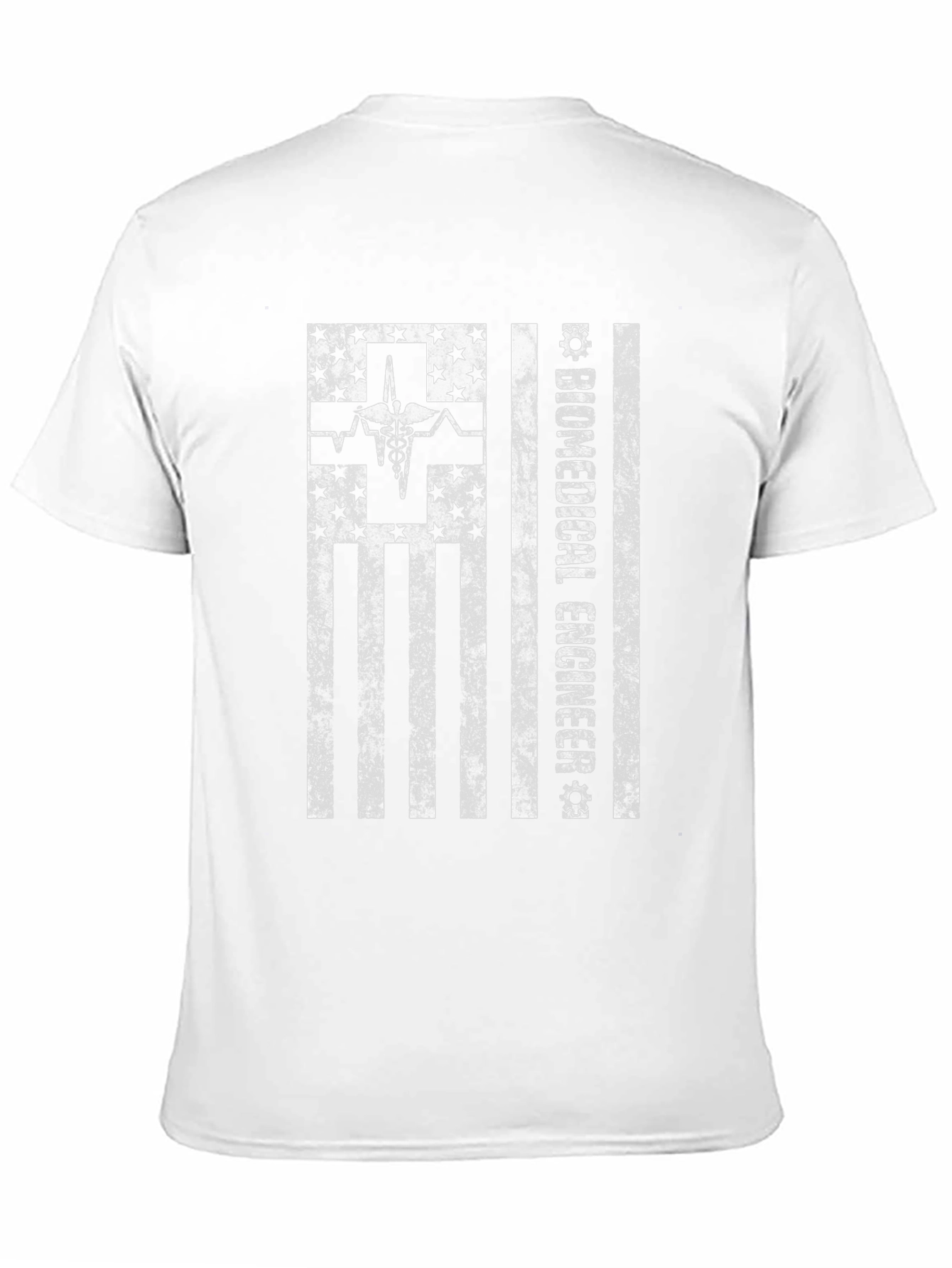 Biomedical Engineer American Flag T-Shirt