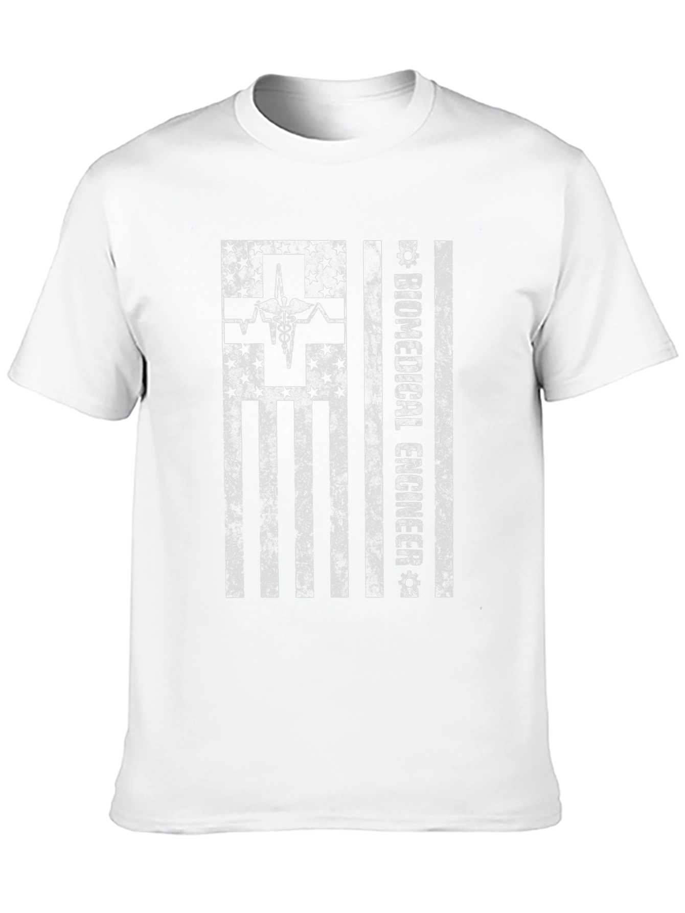 Biomedical Engineer American Flag T-Shirt