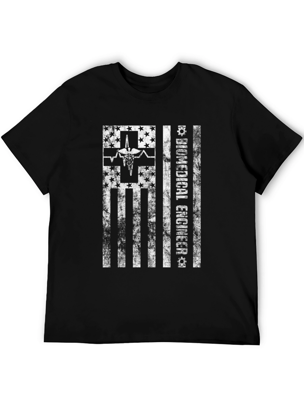 Biomedical Engineer American Flag T-Shirt