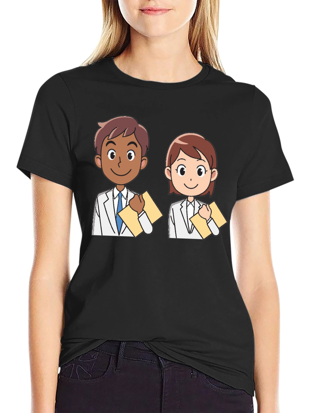 Doctors Cartoon Graphic T-Shirt