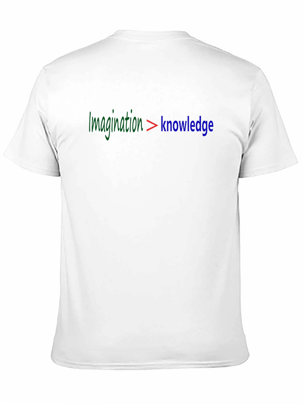 Imagination Over Knowledge Graphic T-Shirt