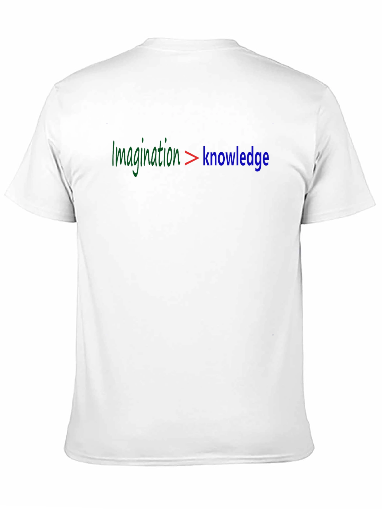 Imagination Over Knowledge Graphic T-Shirt