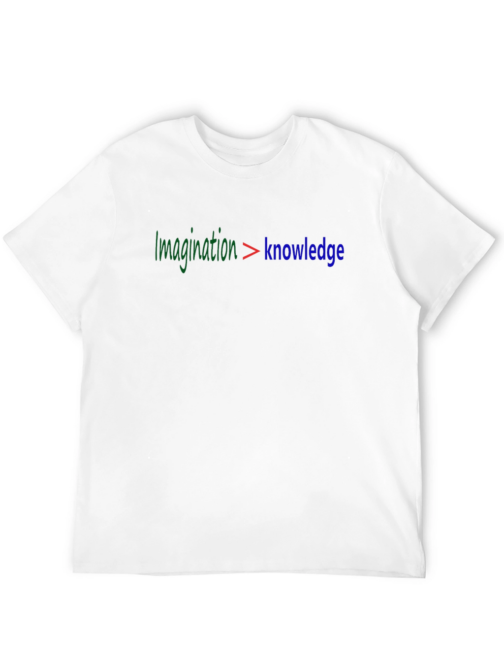 Imagination Over Knowledge Graphic T-Shirt