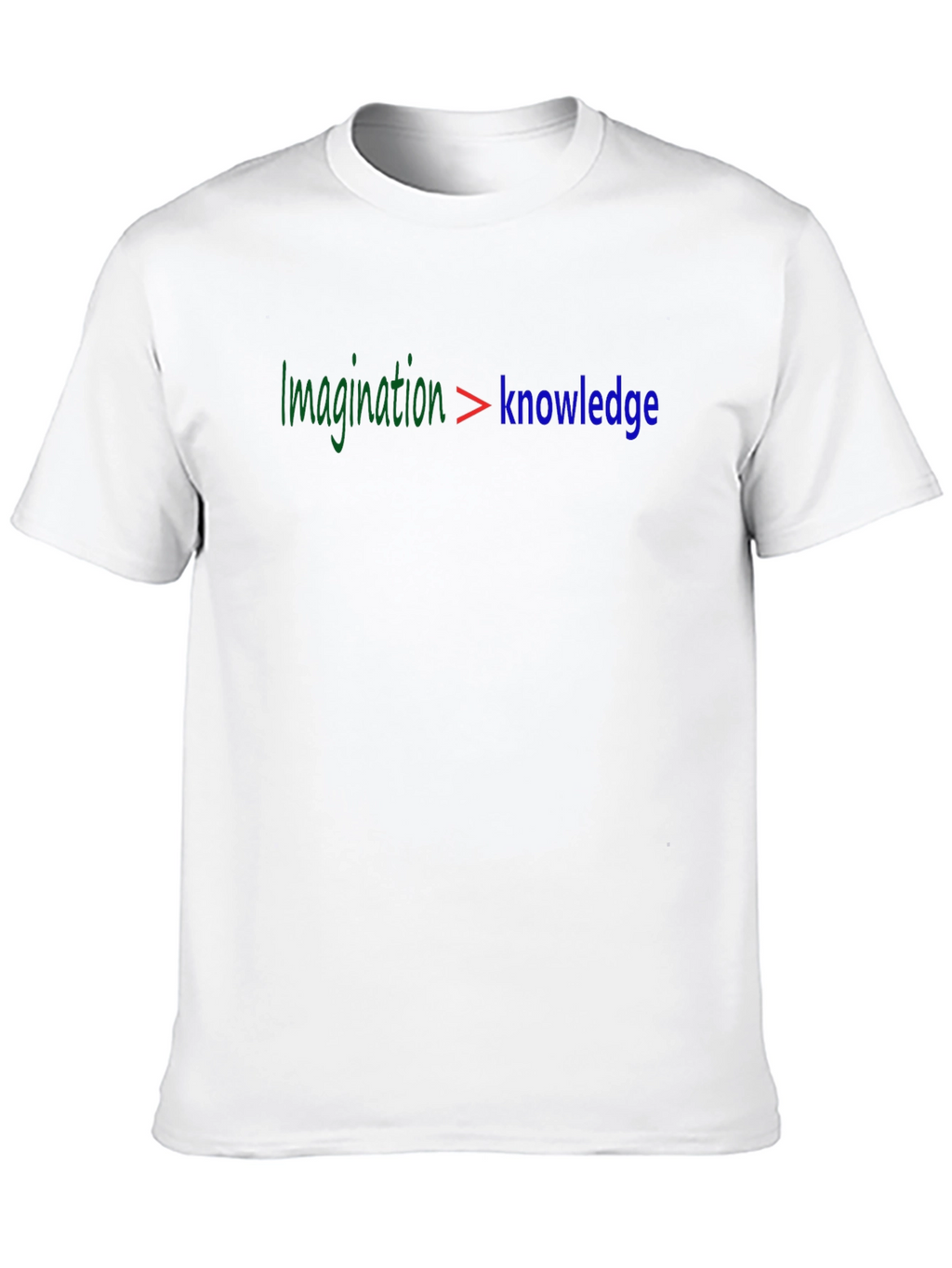 Imagination Over Knowledge Graphic T-Shirt