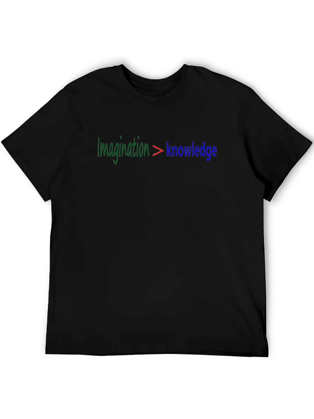 Imagination Over Knowledge Graphic T-Shirt