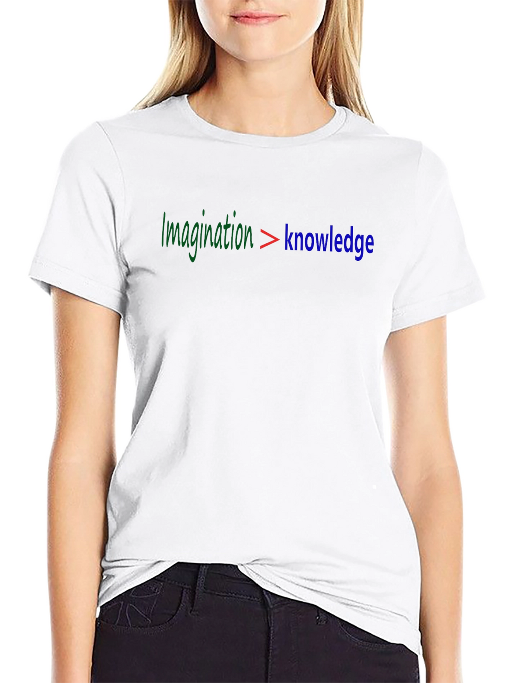 Imagination Over Knowledge Graphic T-Shirt