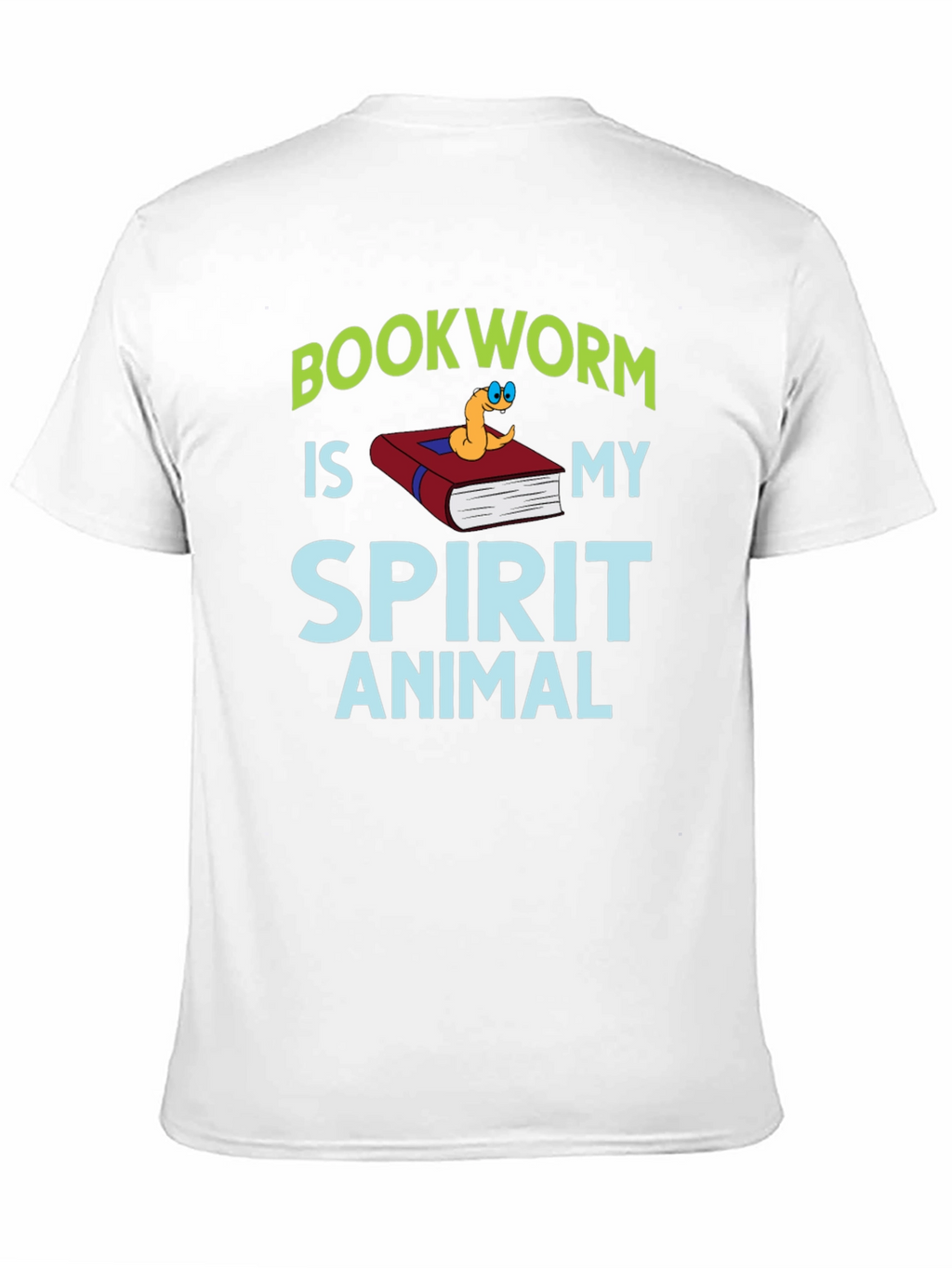 Bookworm Spirit Animal Graphic Tee - Black