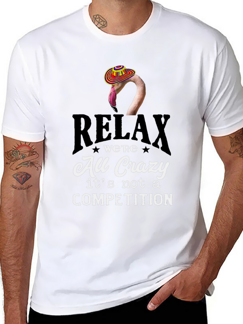 Relax Were All Crazy T-Shirt
